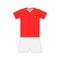 Football kit. Switzerland