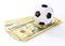 Football and money soccer betty