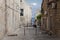 Football pitch in the street at Dubrovnik