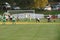 Football players preparing for a match