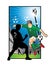 Football soccer illustration