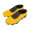 Football soccer shoes isometric 3d icon