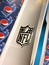 Football superbowl trophy with pepsi promotion