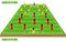 Football tactics and strategy - team formation.