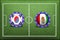 Football, World Cup 2018, Game Group F, South Korea Mexico