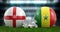Football world cup round of 16 England vs Senegal