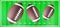 Footballs on an American Football field background