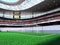 Footboll stadium 3d rendering the imaginary soccer arena