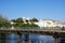 Footbridge across the River Gilao, Tavira.