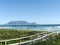 Footbridge on Bloubergstrand