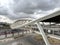 Footbridge in the High-Tech Park in Beer Sheva