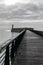 Footbridge of the jetty of la Chaume