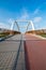 Footbridge over highway of Tricity known as Tricity Beltway.