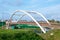 Footbridge over highway of Tricity known as Tricity Beltway.