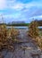 Footbridge over the lake, Wintersett Reservoir