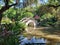 Footbridge at Shatin Park New Territories Hong Kong