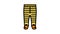 footie pants baby cloth color icon animation