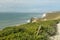 Footpath above Durdle Door on Dorset coast