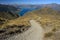 Footpath above lake Hawea