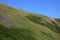 Footpath across Mousthwaite Comb on Scales Fell