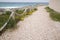 Footpath on Es Calo Beach; Formentera; Balearic Islands