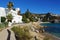 Footpath on the Mediterranean sea coast