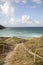 Footpath to Beach at Malpica; Fisterra; Costa de la Muerte; Galicia