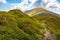 Footpath to the mountain top