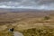 Footpath up Pen-y-ghent Penyghent in the Yorkshire Dales