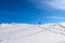 Footprints in the Powder Snow on the Lessinia Plateau - Veneto Italy