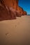 Footprints in the Sand - James Price Point, Kimberley, Western Australia