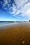 Footstep lanzarote cloud beach coastline and summer