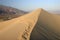 Footsteps in sand dunes