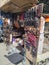 Footware shop in street of Mumbai city .. leather footware .. etc.