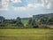 Forage harvesting in the fields.