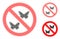 Forbidden Butterflies Halftone Dotted Icon