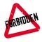 Forbidden rubber stamp