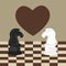 Forbidden taboo no romance two horse chess fall in love