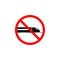 Forbidden train icon on white background can be used for web, logo, mobile app, UI UX