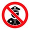 Forbiden Police - Raster Icon Illustration