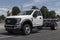Ford F-450 display at a dealership. The F450 is available in Chassis Cab, Flatbed and Dump Truck models