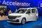 Ford Grand Tourneo Connect commercial van presented at the Hannover IAA Transportation Motor Show. Germany - September 20, 2022