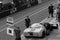 Ford GT40 in pits during Le Mans Classic