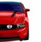 Ford Mustang Car Half View Vector