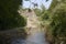 Ford through river at Lacock. Wiltshire. England