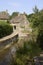 Ford through river at Lacock. Wiltshire. England