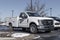 Ford Super Duty F-250 utility cab display in snow. Ford offers the Super Duty F250 in utility service models