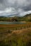 A Foreboding Sky Looming Over a Rural Okanagan Lake