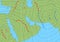 Forecast weather isobar map, Middle East winds