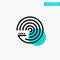 Forecasting, Model, Forecasting Model, Science turquoise highlight circle point Vector icon